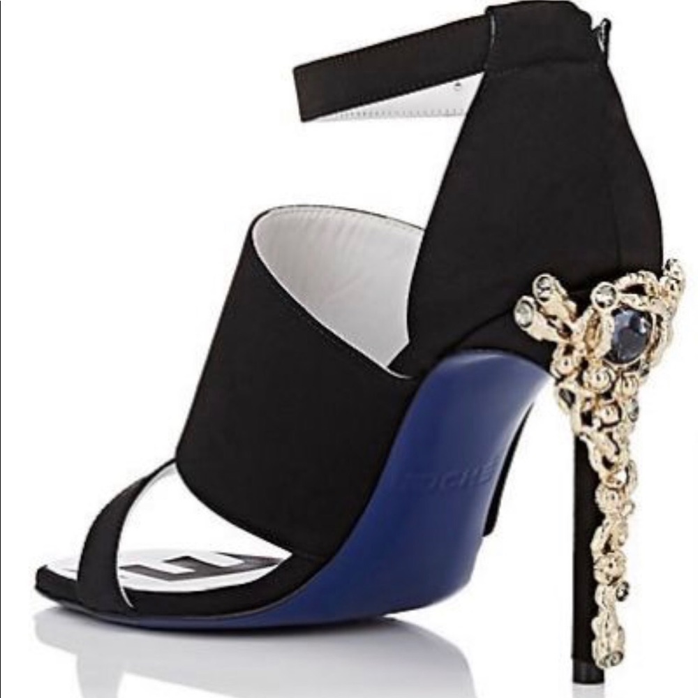 🎉Host Pick🎉NIB Koché Satin Jeweled Heels